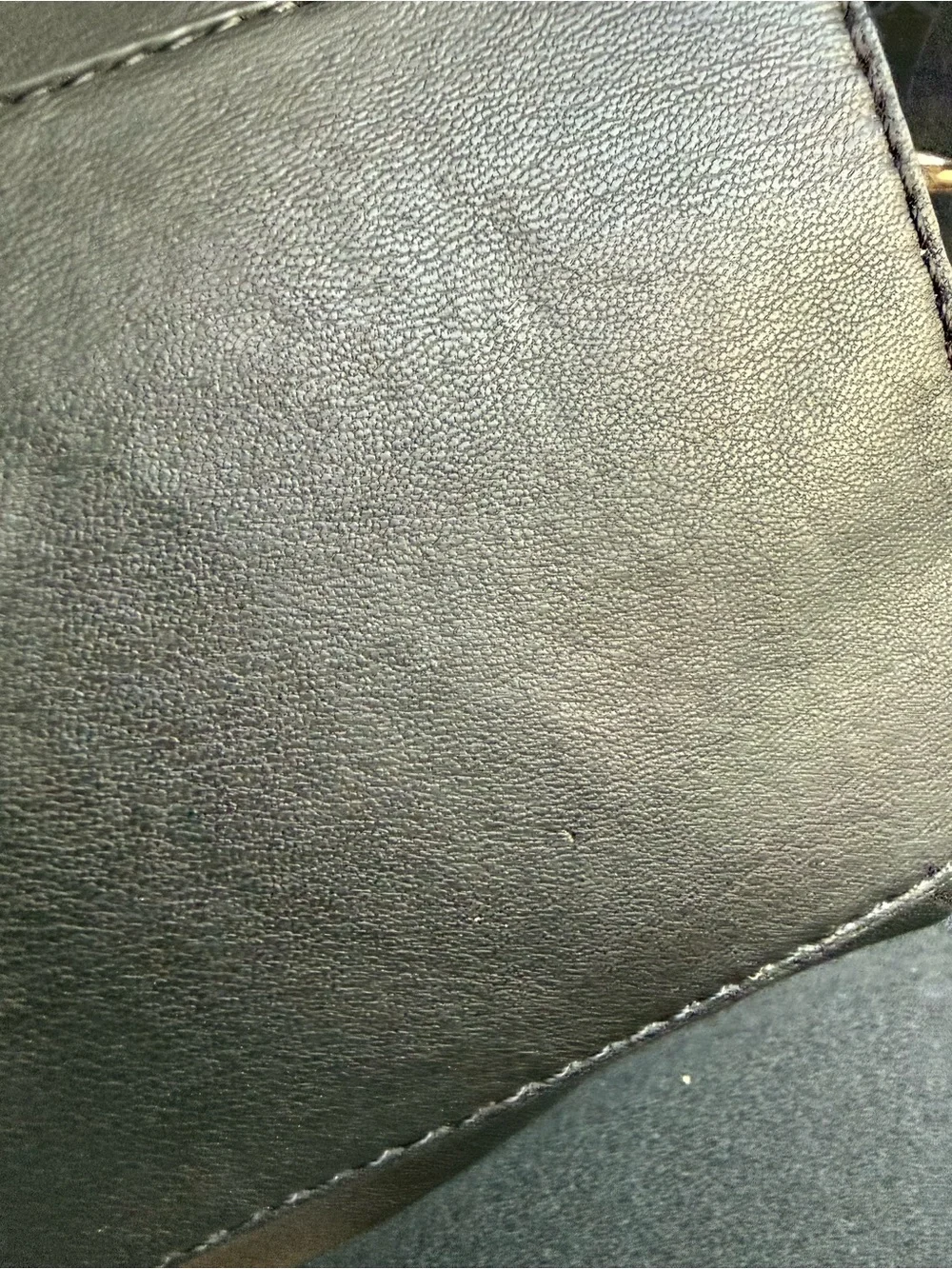 Zara Black Ruched Crossbody Bag